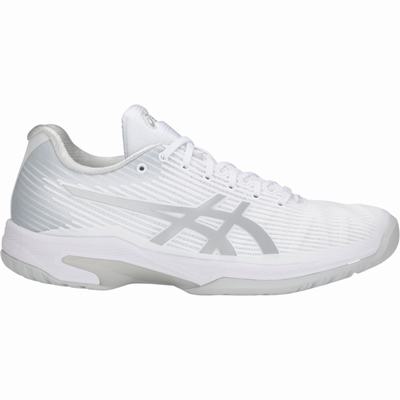 Női Asics Solution Speed FF Teniszcipő AS6021357 Fehér/Titán